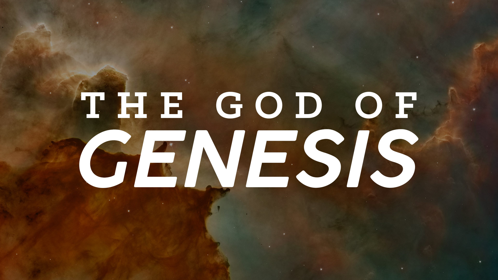 God of Genesis Banner