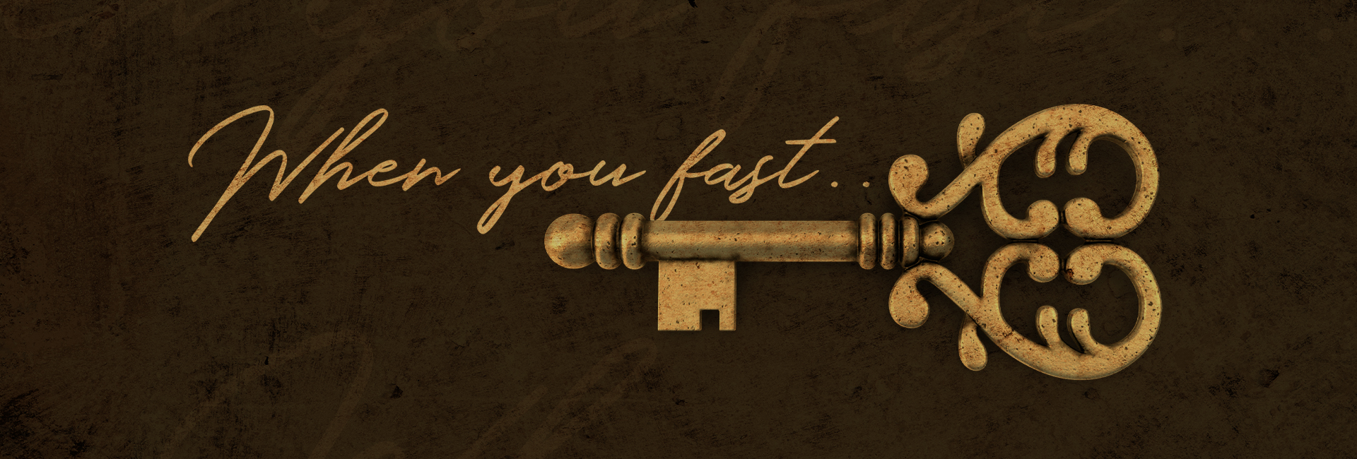 When You Fast…